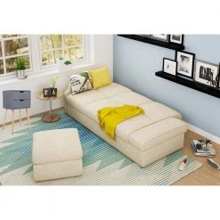 2-Drawer Gray Nightstand (Set of 2) by ATHMILE -ATHMILE Sales Store gray athmile nightstands ddw104106dig 31 1000