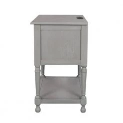 0-Drawer Gray Nightstand(27.5 in. H x 21.2 in. W x 14.8 in. D) by ATHMILE 10 0-Drawer Gray Nightstand(27.5 in. H x 21.2 in. W x 14.8 in. D) by ATHMILE -ATHMILE Sales Store gray athmile nightstands dztwf281115aae 4f 1000