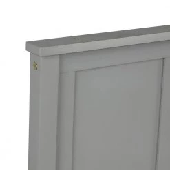 79.92 in. W Gray Wood Frame Twin Platform Storage Bed with Drawers by ATHMILE -ATHMILE Sales Store gray athmile platform beds gz b2w20222016 44 1000