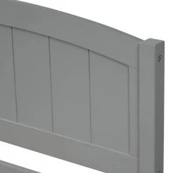 Gray Twin size Platform Bed with Trundle by ATHMILE 13 Gray Twin size Platform Bed with Trundle by ATHMILE -ATHMILE Sales Store gray athmile platform beds gz wf194304aae 1f 1000