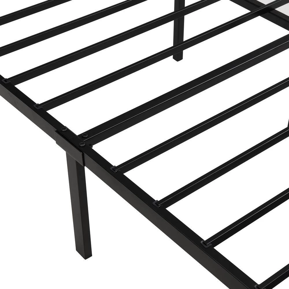 Gray Queen Size Storage Bed Metal Platform Bed with a Big Drawer by ATHMILE 6 Gray Queen Size Storage Bed Metal Platform Bed with a Big Drawer by ATHMILE - Image 6