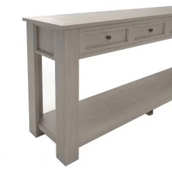 63 in. Gray Wash Standard Rectangle Wood Console Table by ATHMILE 10 63 in. Gray Wash Standard Rectangle Wood Console Table by ATHMILE -ATHMILE Sales Store gray wash athmile console tables dswf287219aae c3 1000