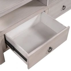 57.8 in. Gray Wash Standard Rectangle Wood Console Table by ATHMILE 12 57.8 in. Gray Wash Standard Rectangle Wood Console Table by ATHMILE -ATHMILE Sales Store gray wash athmile console tables gz b2w20220879 4f 1000