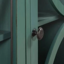 Green Accent Storage Cabinet Wooden Cabinet with Adjustable Shelf by ATHMILE 16 Green Accent Storage Cabinet Wooden Cabinet with Adjustable Shelf by ATHMILE -ATHMILE Sales Store green athmile accent cabinets gz wf283713aac 4f 1000