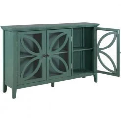 Green Accent Storage Cabinet Wooden Cabinet with Adjustable Shelf by ATHMILE 19 Green Accent Storage Cabinet Wooden Cabinet with Adjustable Shelf by ATHMILE -ATHMILE Sales Store green athmile accent cabinets gz wf283713aac fa 1000