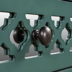 Green 29.5 in. Accent Storage Cabinet Wooden Cabinet with Decorative Mirror Door by ATHMILE -ATHMILE Sales Store green athmile accent cabinets gz wf285474aag 1f 1000
