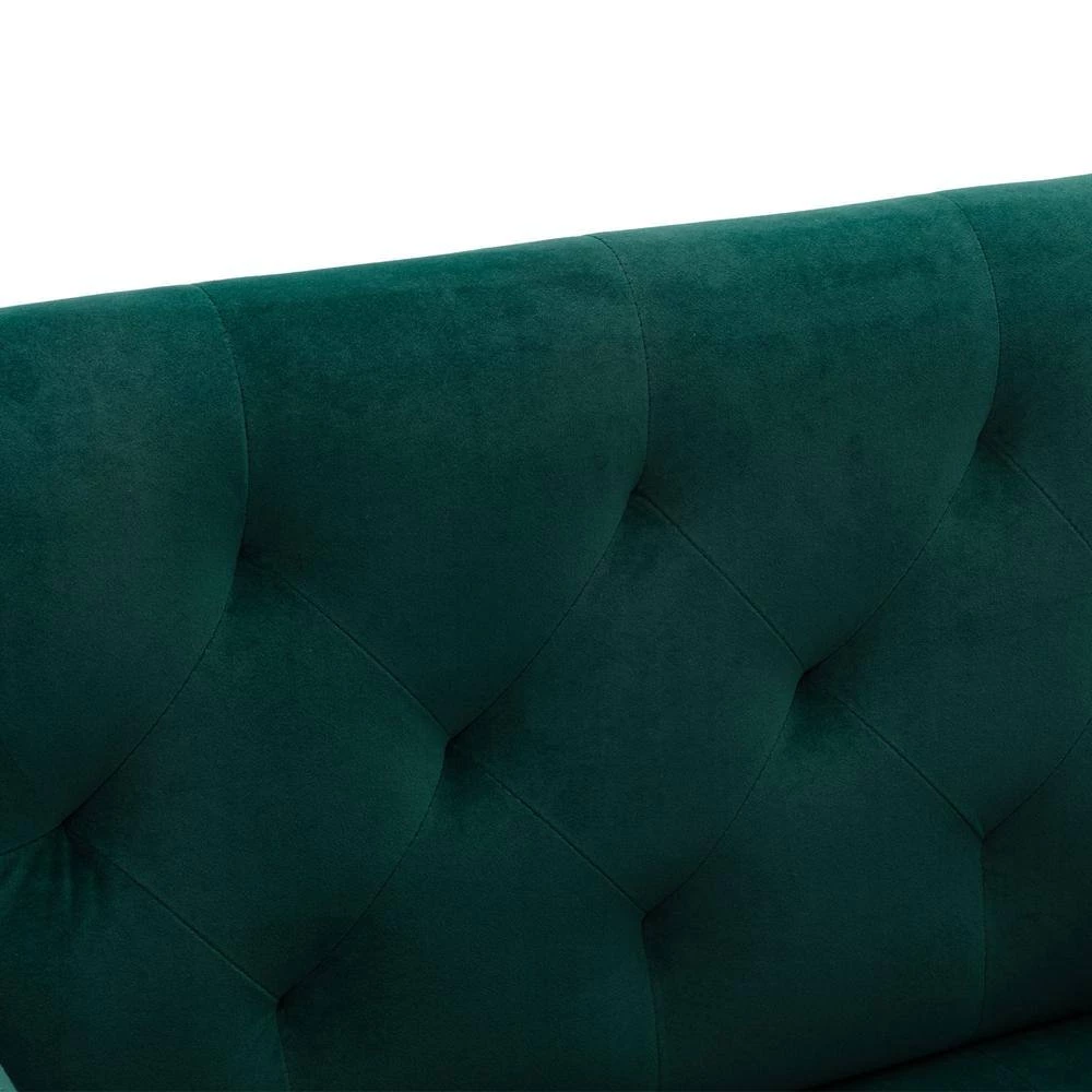 Green Velvet Accent Chair by ATHMILE 4 Green Velvet Accent Chair by ATHMILE - Image 4