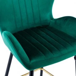 40.94 in. Emerald Low Back Metal Frame Bar Stools with Footrest (Set of 2) by ATHMILE 14 40.94 in. Emerald Low Back Metal Frame Bar Stools with Footrest (Set of 2) by ATHMILE -ATHMILE Sales Store green athmile bar stools gz b2w20221706 44 1000