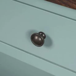 48 in. Standard Rectangle Wood Console Table with 3 Drawers and 2 Shelves by ATHMILE -ATHMILE Sales Store green athmile console tables ccwf212303aad 4f 1000