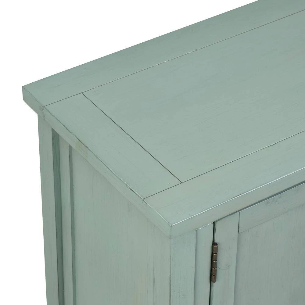 36 in. Green Standard Rectangle Wood Console Table by ATHMILE 7 36 in. Green Standard Rectangle Wood Console Table by ATHMILE - Image 7