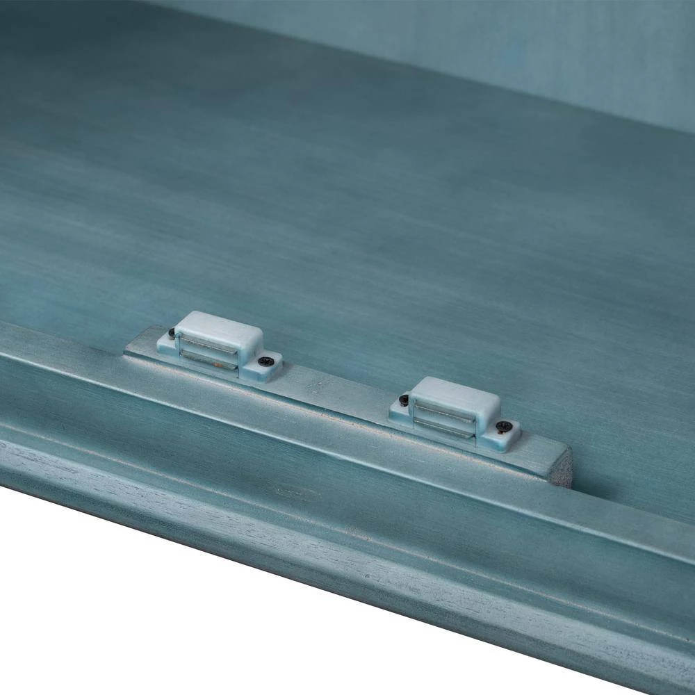 Antique Green Sideboard with with Adjustable Shelves by ATHMILE 6 Antique Green Sideboard with with Adjustable Shelves by ATHMILE - Image 6