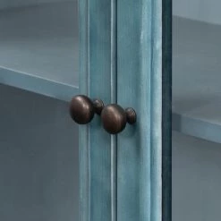 Antique Green Sideboard with with Adjustable Shelves by ATHMILE 15 Antique Green Sideboard with with Adjustable Shelves by ATHMILE -ATHMILE Sales Store green athmile sideboards buffet tables gz b2w20221693 fa 1000