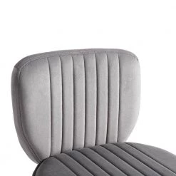 40.55 in. Grey Velvet Bar Stool (Set of 1) by ATHMILE 12 40.55 in. Grey Velvet Bar Stool (Set of 1) by ATHMILE -ATHMILE Sales Store grey athmile bar stools ddw39540276 44 1000