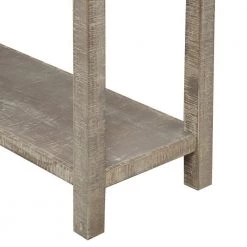 59 in. Grey Wash Rustic Brushed Texture Entryway Rectangle Wood Console Table with Drawer and Bottom Shelf by ATHMILE 13 59 in. Grey Wash Rustic Brushed Texture Entryway Rectangle Wood Console Table with Drawer and Bottom Shelf by ATHMILE -ATHMILE Sales Store grey wash athmile console tables gz wf192012aae 4f 1000