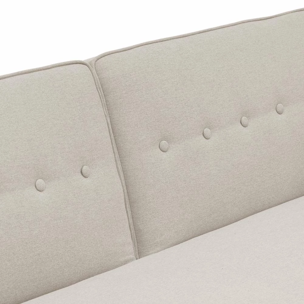 72.4 in. Light Beige Cotton Linen Twin Size Sofa Bed by ATHMILE 7 72.4 in. Light Beige Cotton Linen Twin Size Sofa Bed by ATHMILE - Image 7