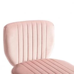 40.55 in. Pink Velvet Bar Stool (Set of 1) by ATHMILE -ATHMILE Sales Store light blue athmile bar stools ddw39540278 44 1000