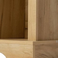 Light Brown China Cabinet by ATHMILE -ATHMILE Sales Store light brown athmile accent cabinets ddw33133049 c3 1000