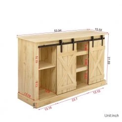 53.9 in. Light Brown Standard Rectangle Wood Console Table by ATHMILE 11 53.9 in. Light Brown Standard Rectangle Wood Console Table by ATHMILE -ATHMILE Sales Store light brown athmile console tables gz b2w20221066 c3 1000