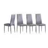 Light Gray Dining Chair (Set of 4) by ATHMILE