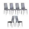 Light Gray Dining Chair (Set of 6) by ATHMILE