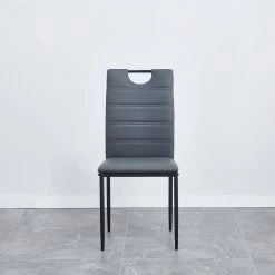 Light Gray Linen Dinning Chair with Metal Leg (Set of 4) by ATHMILE 10 Light Gray Linen Dinning Chair with Metal Leg (Set of 4) by ATHMILE -ATHMILE Sales Store light gray athmile dining chairs gz b2w20221282 4f 1000