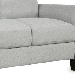 53.7 in. Light Gray Fabric 2-Seater Loveseat by ATHMILE 13 53.7 in. Light Gray Fabric 2-Seater Loveseat by ATHMILE -ATHMILE Sales Store light gray athmile loveseats gz b2w20220860 44 1000