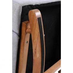 Gray Polyester Rocking Chair by ATHMILE -ATHMILE Sales Store light grey athmile rockers gliders ottomans ddw39538876 44 1000