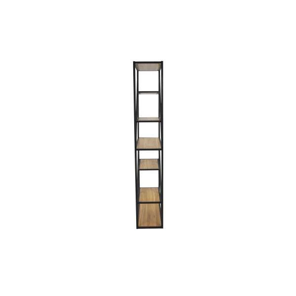 71 in. Brown 6-Shelf Standard Bookcase by ATHMILE 3 71 in. Brown 6-Shelf Standard Bookcase by ATHMILE - Image 3