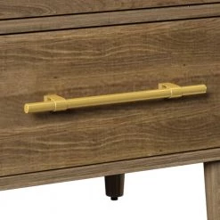 2-Drawers Natural Chest of Drawers 23 in. W x 25.30 in. H x 17.00 in. D by ATHMILE -ATHMILE Sales Store natural athmile chest of drawers ddwf289193aal 1f 1000