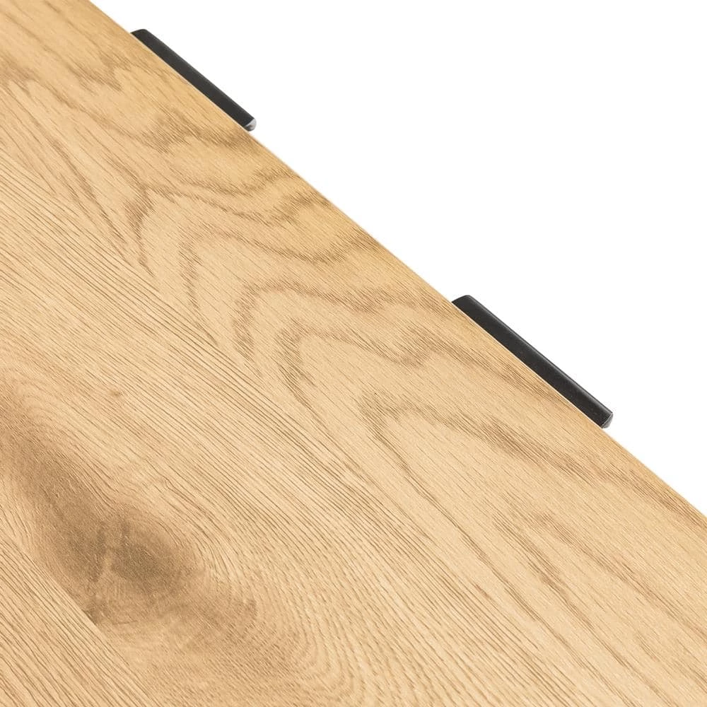 63 in. Natural Standard Rectangle Wood Console Table by ATHMILE 6 63 in. Natural Standard Rectangle Wood Console Table by ATHMILE - Image 6