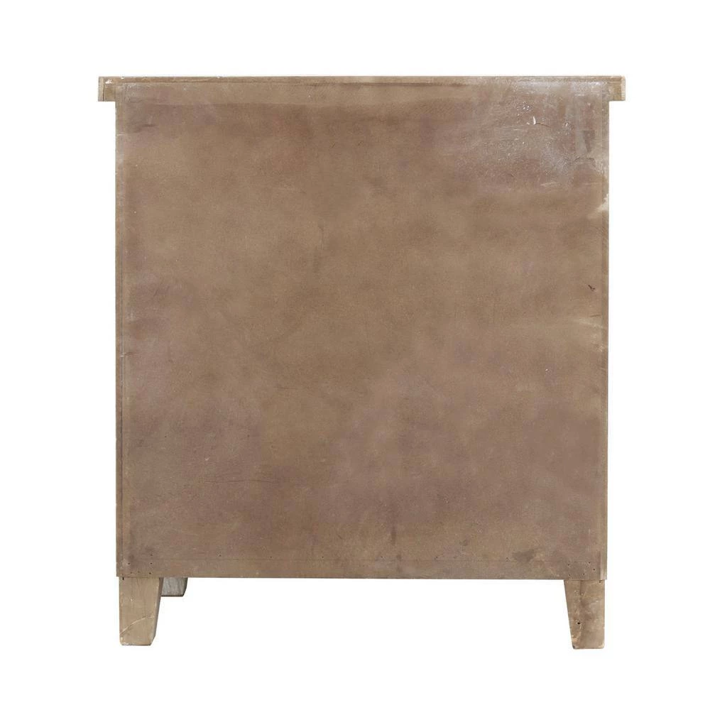 25 in. Natural Standard Rectangle Wood Console Table by ATHMILE 3 25 in. Natural Standard Rectangle Wood Console Table by ATHMILE - Image 3