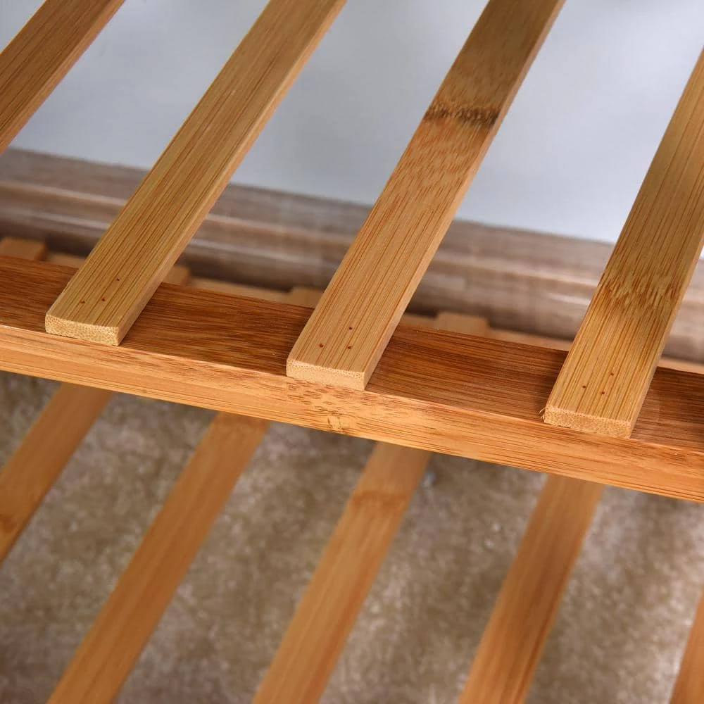 Natural Storage Bench 23.62 in. x 11.4 in. x 19.88 in. by ATHMILE 3 Natural Storage Bench 23.62 in. x 11.4 in. x 19.88 in. by ATHMILE - Image 3