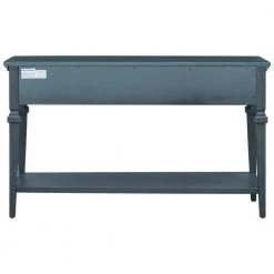 50 in. Navy Standard Rectangle Wood Console Table by ATHMILE 11 50 in. Navy Standard Rectangle Wood Console Table by ATHMILE -ATHMILE Sales Store navy athmile console tables dswf199599aam 4f 1000