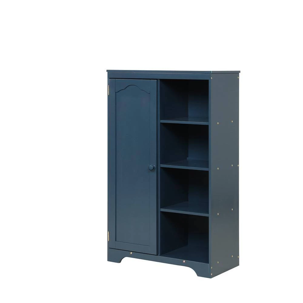 Navy Blue China Cabinet by ATHMILE 2 Navy Blue China Cabinet by ATHMILE - Image 2