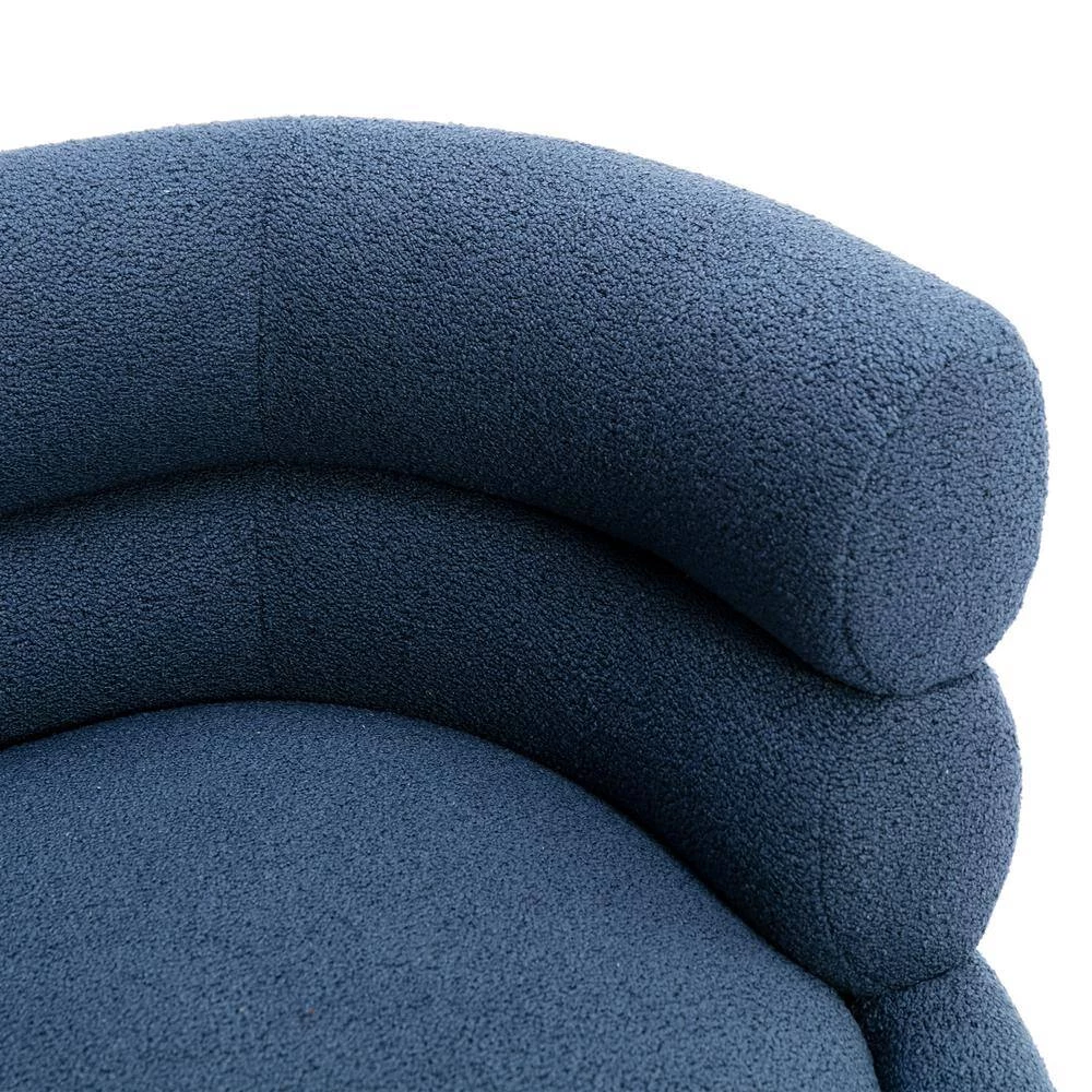 Navy Blue Accent Arm Chair (Set of 1) by ATHMILE 7 Navy Blue Accent Arm Chair (Set of 1) by ATHMILE - Image 7