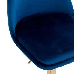 40.94 in. Low Back Navy Metal Frame Adjustable Cushioned Bar Stool with Toweling fabric Seat (Set of 1) by ATHMILE 12 40.94 in. Low Back Navy Metal Frame Adjustable Cushioned Bar Stool with Toweling fabric Seat (Set of 1) by ATHMILE -ATHMILE Sales Store navy blue athmile bar stools gz w39538749 4f 1000