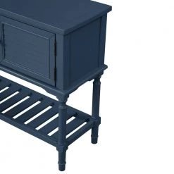 47 in. Navy Blue Standard Rectangle Wood Console Table by ATHMILE 16 47 in. Navy Blue Standard Rectangle Wood Console Table by ATHMILE -ATHMILE Sales Store navy blue athmile console tables gz b2w20220757 44 1000