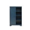 Navy Blue Armoire 31.3 in. x 15.98 in. x 51.02 in. by ATHMILE