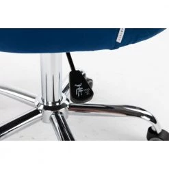 Navy Blue Velvet Upholstered Swivel Task Chair with Padded Back by ATHMILE 14 Navy Blue Velvet Upholstered Swivel Task Chair with Padded Back by ATHMILE -ATHMILE Sales Store navy blue athmile task chairs gz b2w20221168 fa 1000