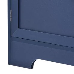 59 in. Navy Blue Wood TV Stand with 4-Doors Adjustable Panels Open Style Cabinet Fits TV's up to 65 in. by ATHMILE 16 59 in. Navy Blue Wood TV Stand with 4-Doors Adjustable Panels Open Style Cabinet Fits TV's up to 65 in. by ATHMILE -ATHMILE Sales Store navy blue athmile tv stands gz b2w20220464 76 1000