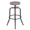 30 in. Oak Wood Bar Stool (Set of 2) by ATHMILE