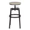 30 in. Oak Wood Bar Stool (Set of 2) by ATHMILE