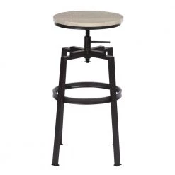 30 in. Oak Wood Bar Stool (Set of 2) by ATHMILE