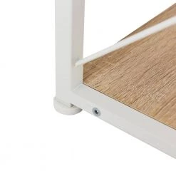 70.9 in. H Oak Wood 7-Tier L-Shaped Corner Bookcase with Metal Frame by ATHMILE -ATHMILE Sales Store oak athmile bookcases bookshelves gz b2w20221248 44 1000