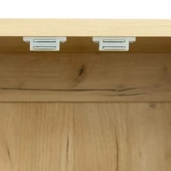 Oak High Wardrobe and Kitchen Cabinet with 2 Doors and 3 Partitions by ATHMILE 14 Oak High Wardrobe and Kitchen Cabinet with 2 Doors and 3 Partitions by ATHMILE -ATHMILE Sales Store oak athmile coat racks gz b2w20220711 fa 1000