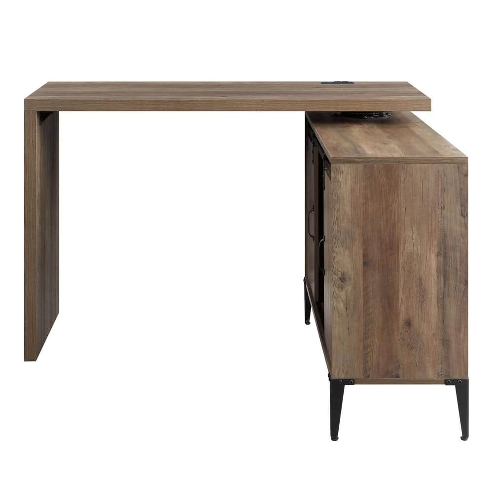 52 in. Retangular Oak Wood Writing Desk by ATHMILE 5 52 in. Retangular Oak Wood Writing Desk by ATHMILE - Image 5