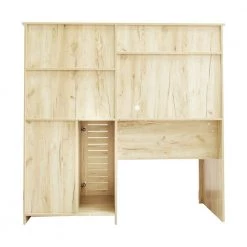 55.1 in. Retangular Oak Computer Desk by ATHMILE