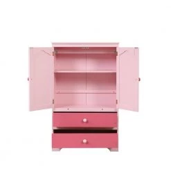 Pink China Cabinet by ATHMILE -ATHMILE Sales Store pink athmile accent cabinets ddw69741346 77 1000