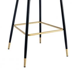 40.94 in. Pink Low Back Metal Frame Bar Stools with Footrest (Set of 2) by ATHMILE -ATHMILE Sales Store pink athmile bar stools gz b2w20221701 1f 1000