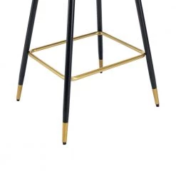 26.34 in. Pink Backless Bar Stools with Velvet Seat (Set of 1) by ATHMILE -ATHMILE Sales Store pink athmile bar stools gz b2w20221734 44 1000